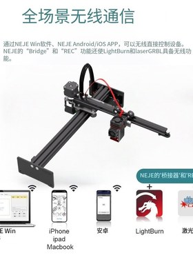 NEJE 5 PLUS A40630/A40640 大面积激光雕刻机切割机420*255mm