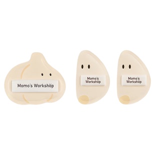 毛吉吉Momo's Workshop便当系列粉扑 不易吃粉定妆打造柔焦妆效