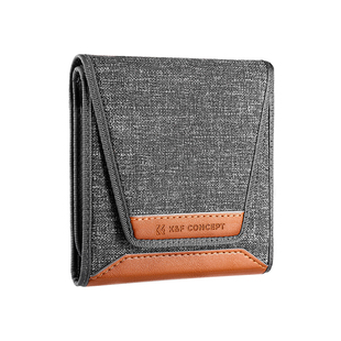 KFCONCEPT卓尔滤镜包 圆形滤镜收纳包 uv滤镜cpl偏振镜nd滤镜黑柔光镜 便携收纳袋耐磨防水防尘防震保护套