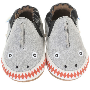 美国采购正品Robeez羊皮软鞋防滑学步鞋透气婴儿鞋 女童男童现货