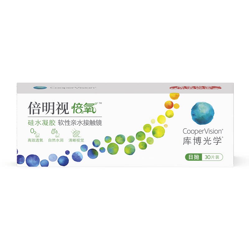 库博光学日抛UV防护近视隐形眼镜