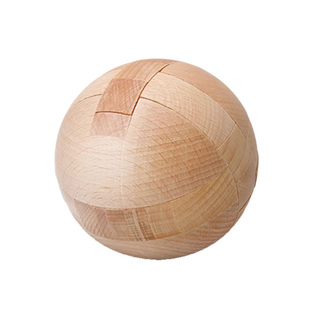 鲁班锁孔明锁圆球大号儿童学生古典木制榫卯益智成人烧脑休闲玩具