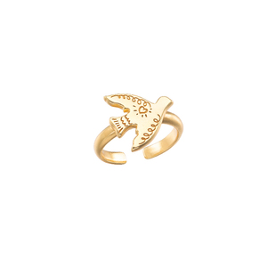 Neverfar飞鸟系列·心羽辑 CORDEALIS归巢·小飞鸟开口戒指女款