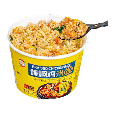 黄焖鸡免煮速食宿舍自热冲泡米饭