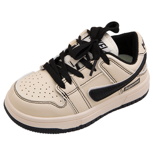 儿童板鞋2024春秋新款男童鞋子女童运动鞋软底中大童德训鞋休闲潮