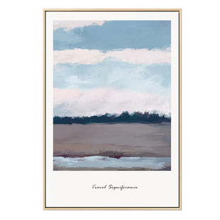 美森映象 现代简约客厅装饰画北欧餐厅挂画组合画家居创意抽象画