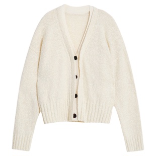 ltyp旅途原品【限量五折】美丽诺羊毛豆豆绒粒开衫毛衣保暖外套春