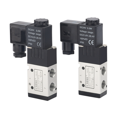 二位三通电磁阀常开常闭换向阀