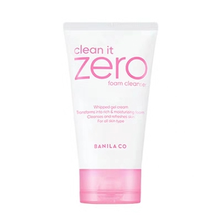韩国芭妮兰zero洁面乳温和氨基酸泡沫洗面奶深层清洁滋润性120ml