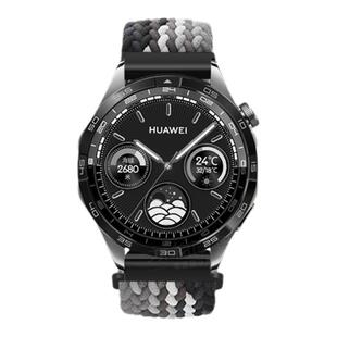 玩物尚智适用华为GT5手表表带GT6新款watch4编织尼龙gt2pro男gt4磁吸watchgt3女runner智能buds吸汗运动腕带