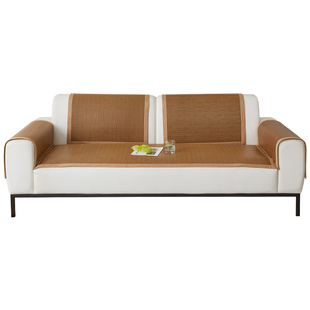 特价藤席沙发垫夏季防滑冰丝凉感垫子2025新款沙发凉席坐垫盖布巾