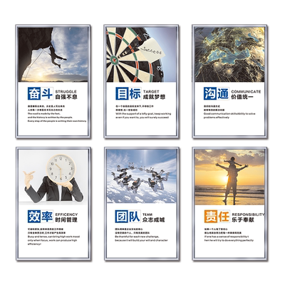 文化大字口号激励守则安全生产