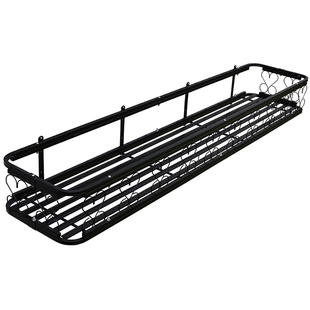 花架置物架不锈钢花盆架墙壁悬挂花架子阳台窗台栏杆钉墙架圆角形