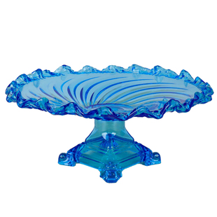 亚克力水果盘 KTV高档专用果盘pc透明彩色大号耐摔有机玻璃底座架