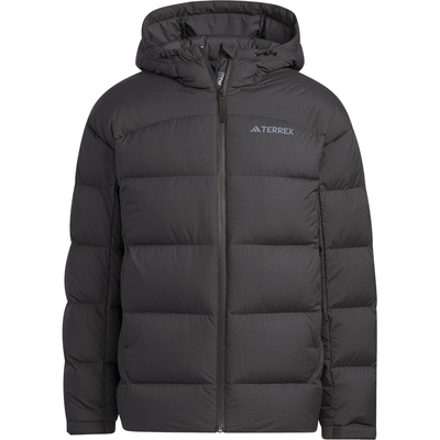 Adidas/阿迪达斯正品2025男士运动户外鹅绒保暖连帽羽绒服IL8965