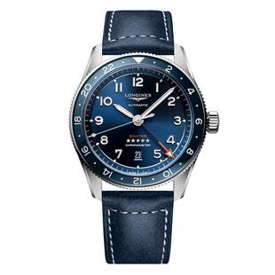 【自营】浪琴先行者系列祖鲁时间陶瓷圈机械手表男表天文台认证