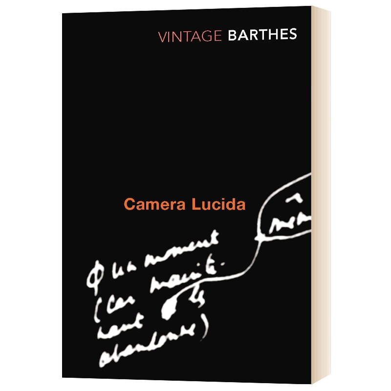 英文原版 Camera Lucida 明室摄影札记 英文版