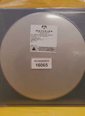 Materion Microelectronics 7113419 Ni/Fe 14% wt% NiFe14W 目标