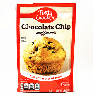 Betty Crocker Muffin Mix美国贝蒂蓝莓巧克力马芬松饼甜品蛋糕粉