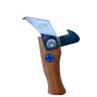 割松油刀松脂刀松香刀割油刀勾油刀罗氏松利牌刀具超薄刀片采脂刀