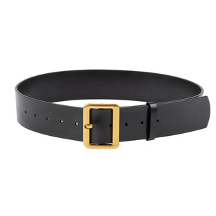 皮带女真皮复古宽腰带ROW风搭配呢大衣羽绒服腰封高级感秋冬款