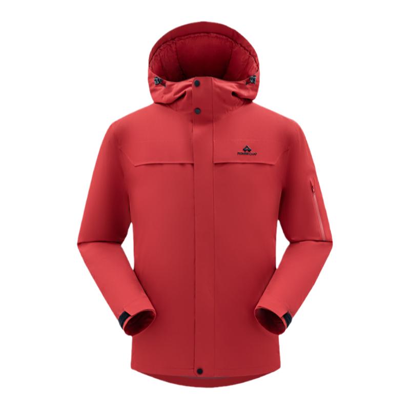 拓路者朱雀棉服冲锋衣男秋冬户外索罗娜防水滑防雪服防风棉衣外套