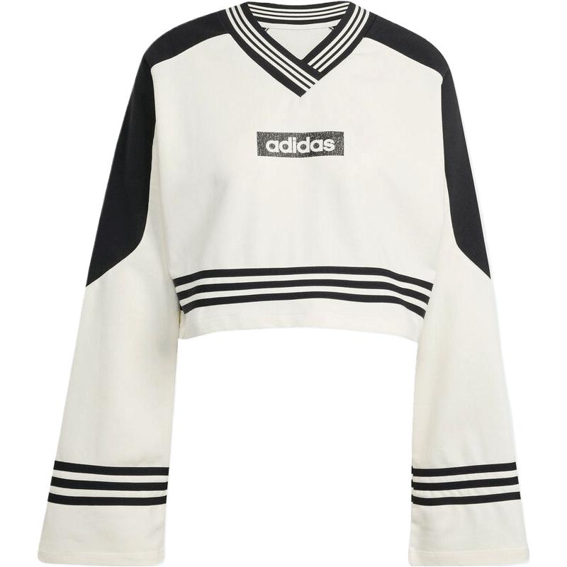 【自营】adidas阿迪达斯三叶草女子运动休闲套头衫卫衣JX7597