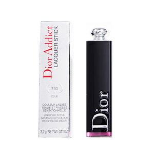 Dior迪奥固体唇釉魅惑唇膏彩超模口红黑管漆光740/720/716