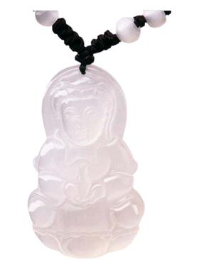 玛瑙玉髓观音吊坠