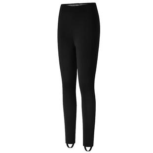 红柳女士外穿棉裤加厚羊毛裤保暖裤高腰加绒打底棉裤黑色老大666