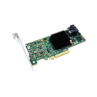 AS3008T/新型号CS3008T LSi 9300-8i 3008直通卡芯片SAS/SATA硬盘扩展直通卡SAS磁盘通道卡12Gb HBA卡