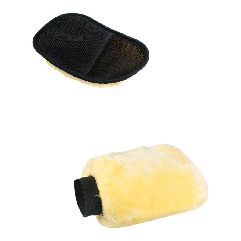 羊毛洗车手套毛绒擦车洗车工具