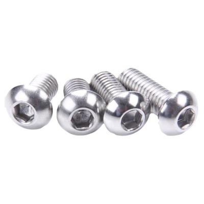 泽克圆头内六角螺丝304不锈钢