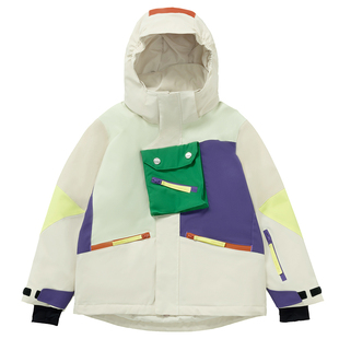 VECTOR玩可拓儿童滑雪服套装全套男童保暖防水女童滑雪衣裤童装