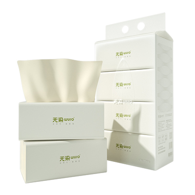 大包4层4包抽纸无染竹浆