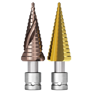 M35含钴宝塔钻头电动扳手专用不锈钢高硬度开孔扩孔器定位钻孔