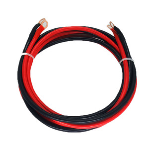 紫铜车载逆变器线纯正玄波电源延长线加10 16 25平方12V24V48V转