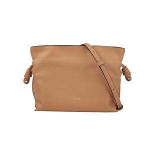 LOEWE/罗意威女士经典Flamenco抽绳系带手拿包单肩包女2026年新品