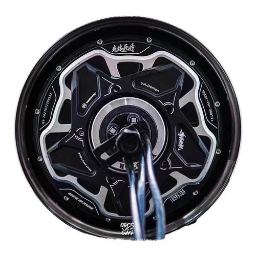 豫玛电机TTS六代小牛九号10/12寸1500W 2000W 3000WP瓦片碟刹电机