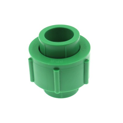 绿色PPR全塑活接 20 25 32 40 50 63 75ppr热熔活接 特厚水管接头