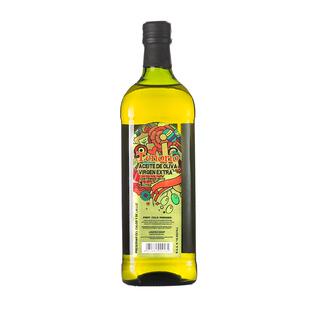 特诺娜特级初榨橄榄油1L（裸装）（原瓶原装进口）家用食用油粮油