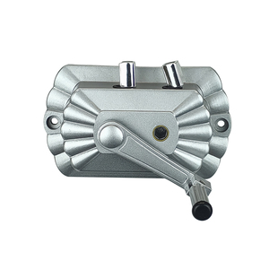 升降晾衣架手摇器配件 晾衣架通用免打孔手摇器两孔三孔孔距可调