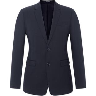 诺丁山羊毛西装男纯黑色商务正装结婚婚礼男士西服外套NA790472