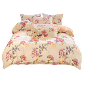 100全棉纯棉被套单件150x200x230cm单独被罩新款单人宿舍被单床单