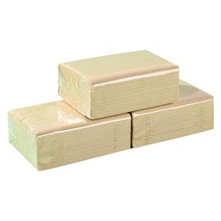 90包本色餐巾纸抽纸240张面巾纸酒店餐饮用实惠竹浆卫生纸整箱批