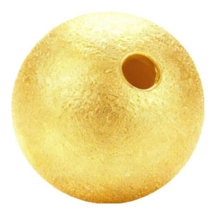 韩夏（饰品）黄金转运珠古法硬金足金999手串纯金散珠光面DIY金珠