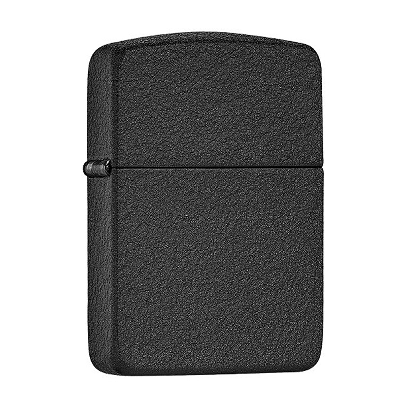 Zippo1941复刻黑裂漆光板