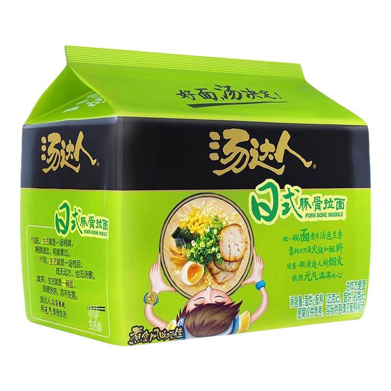 统一汤达人泡面日式豚骨多口味