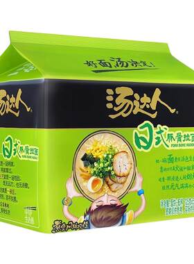 统一汤达人泡面日式豚骨多口味
