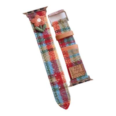 GT6fit4watch6毛呢真皮手表带